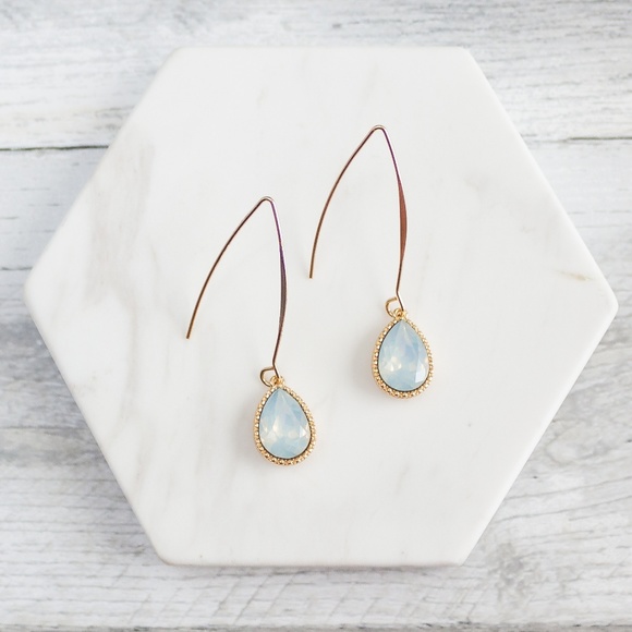 'Eden' Teardrop Earrings - Picture 2 of 8